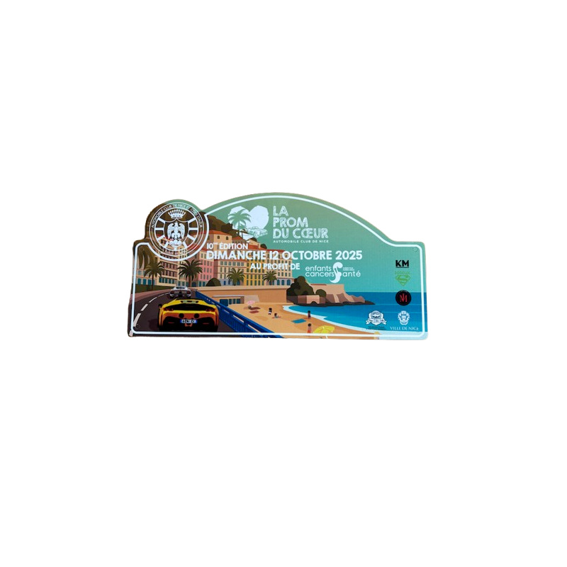 Plaque Prom' du Coeur 2025