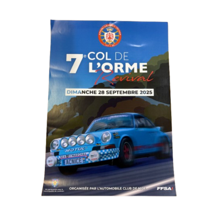 Affiche MH Col de l'Orme 2025