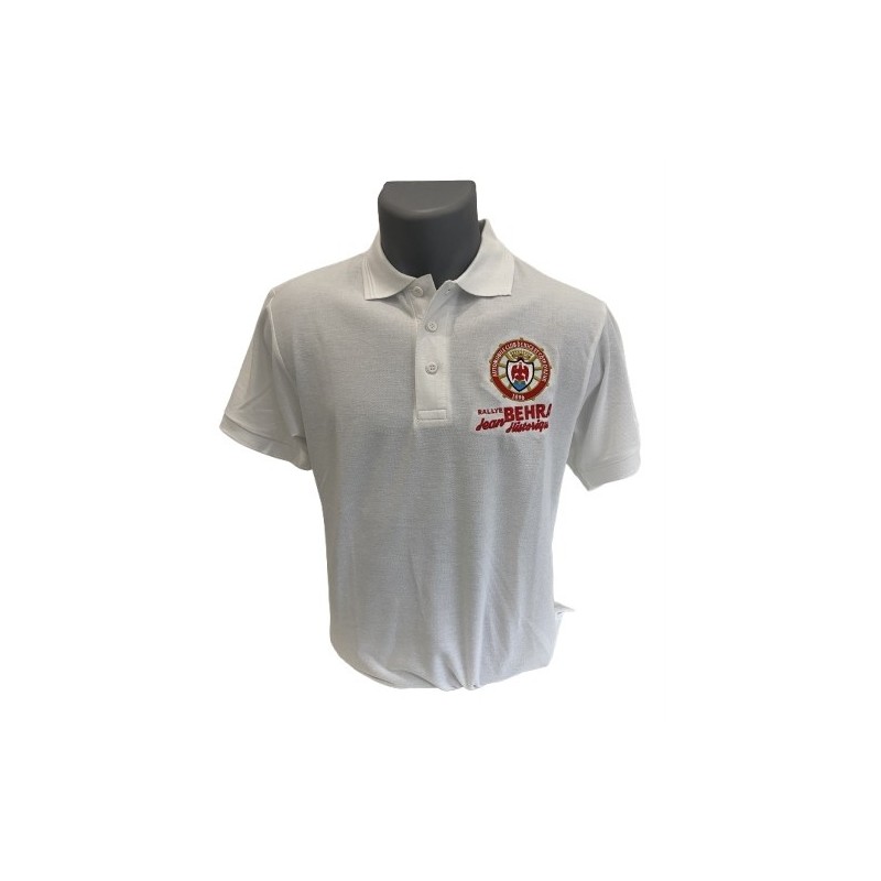 Polo Rallye Jean Behra Historique - Blanc