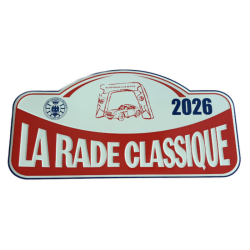 Plaque de rallye - La Rade Classique 2026