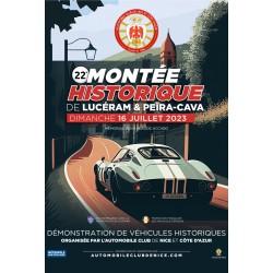 Affiche Montée Historique de Lucéram 2023