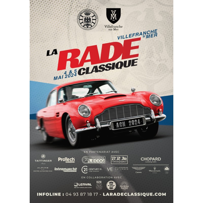 Affiche Rade Classique 2024 - 40 x 60 cm